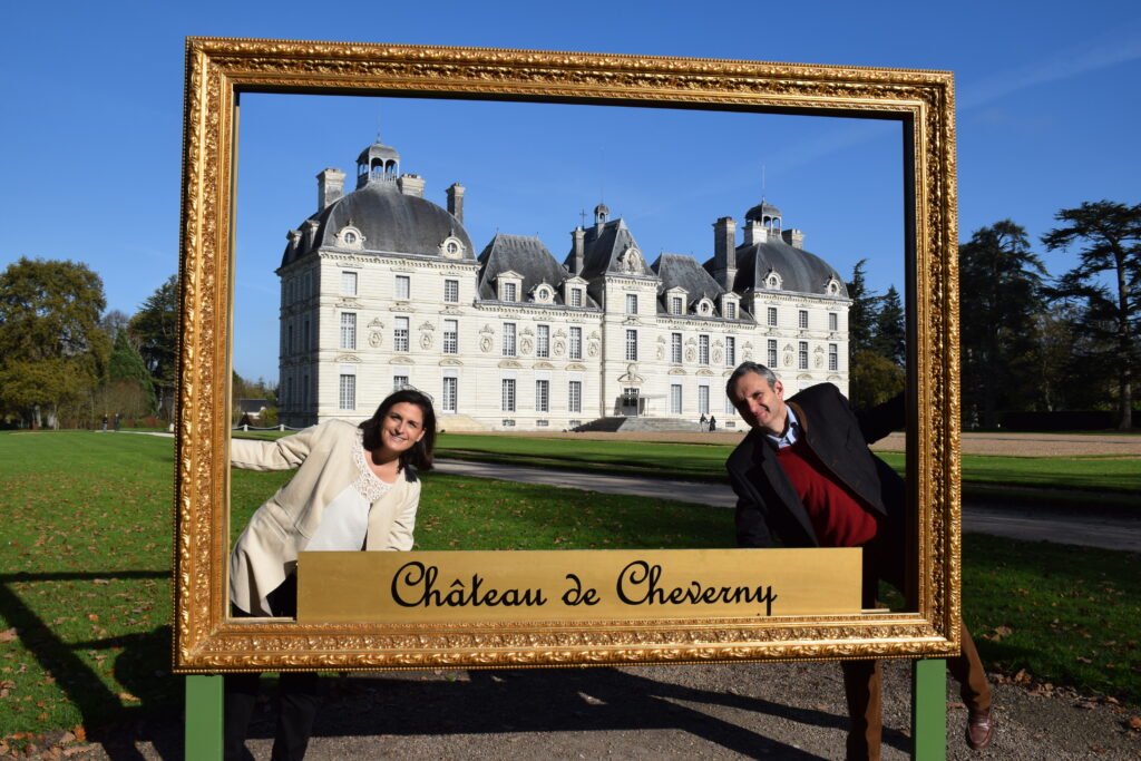 Constance et Charles-Antoine De Vibraye, les propriétaires du domaine de Cheverny