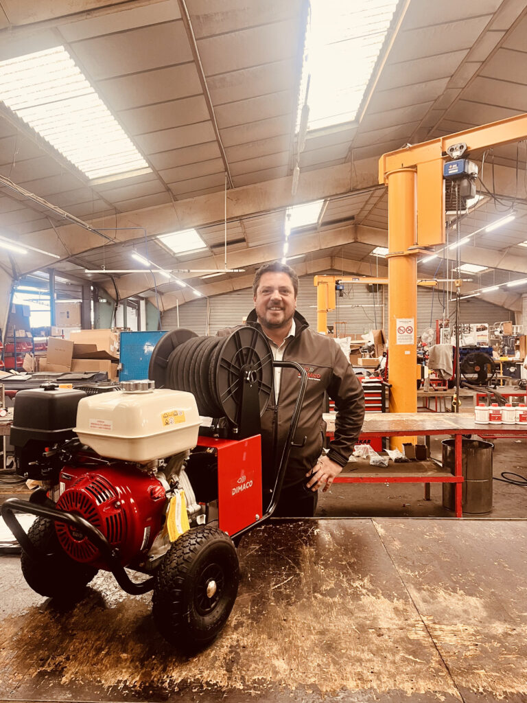 Mathieu Omnès, directeur de Dimaco à Chinon.